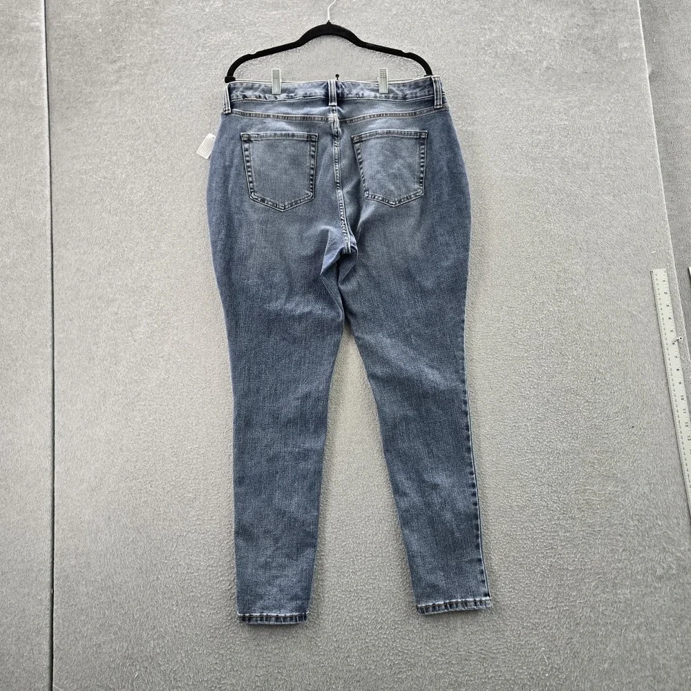 Time And Tru Women Jeans 14 Blue Denim High Rise Curvy‎ Skinny 29